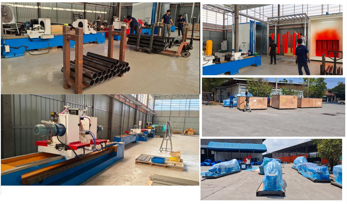 Heavy Duty Conveyor roller manufacturing wholeline in Vietnam, Southeast Asia